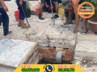 Nạo vét hố ga khu chế xuất