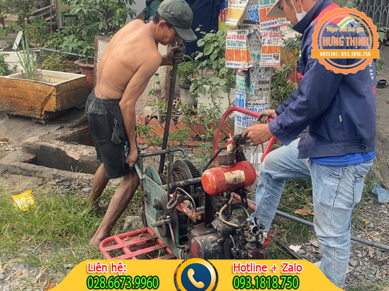 nạo v&eacute;t hố ga khu d&acirc;n cư được bảo h&agrave;nh